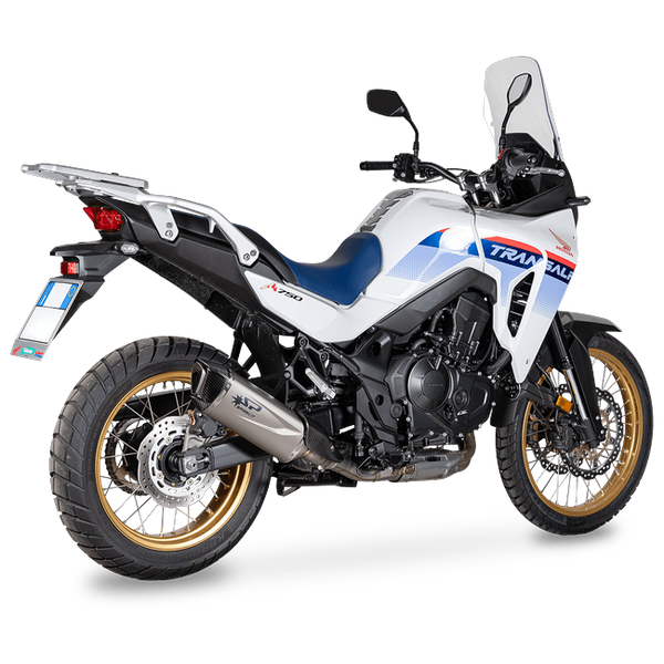 Spark Exhaust Force Evo slip-on titanium Euro 5+ Honda XL750 Transalp GHO2001TOM