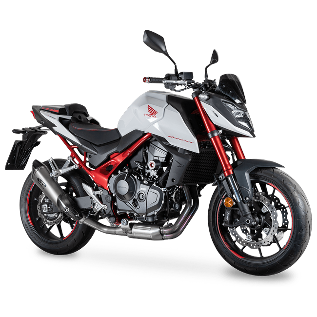 Spark Exhaust Konix Evo slip-on titanium Honda CB750 Hornet GHO0202TOM