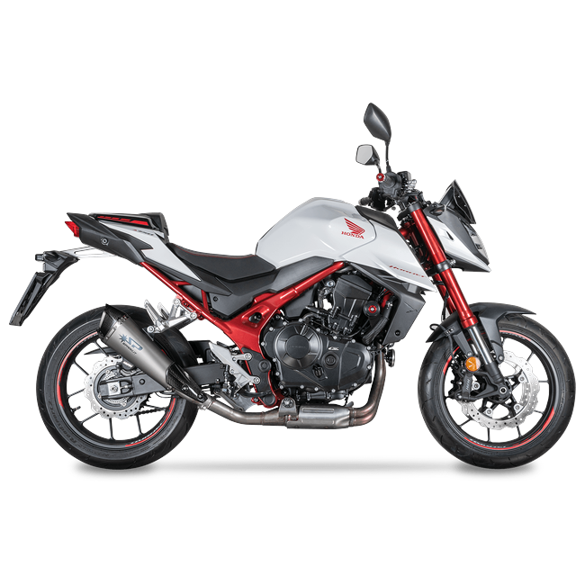 Spark Exhaust Konix Evo slip-on titanium Honda CB750 Hornet GHO0202TOM