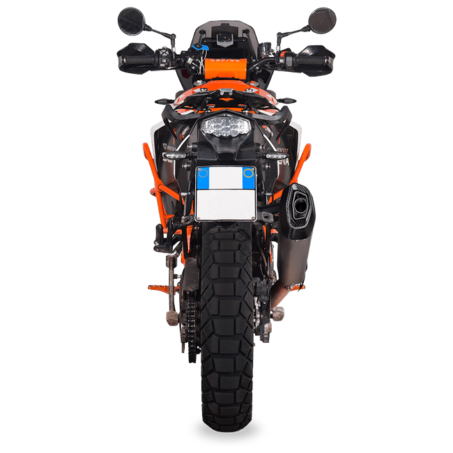 Spark Exhaust Fighter Evo slip-on titanium KTM 1290 Super Adventure GKT0204TOM