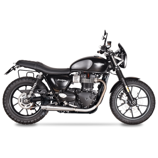 Spark Exhaust Trumpet slip-on Triumph STREET TWIN GTR0402IOM