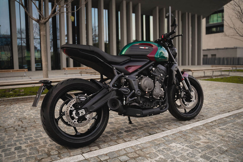 Spark Exhaust 60's Homologated Full System Black Series Triumph Trident 660 / Tiger Sport 660 / Daytona 660 (2021-2026) GTR8819BOM