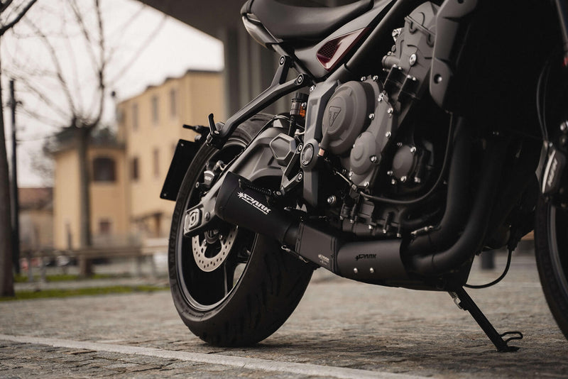 Spark Exhaust 60's Homologated Full System Black Series Triumph Trident 660 / Tiger Sport 660 / Daytona 660 (2021-2026) GTR8819BOM