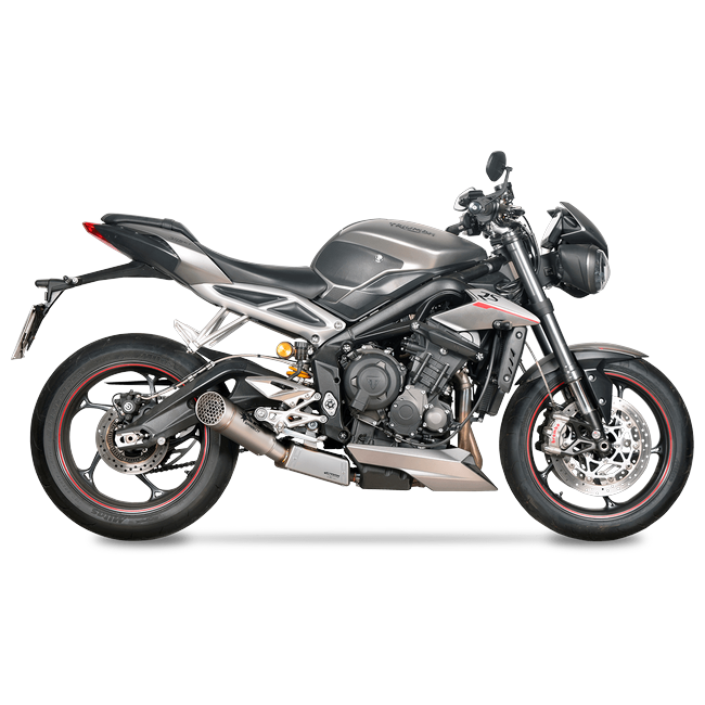 Spark Exhaust Grid-O Homologated 3/4 Kit Black Box Triumph Street Triple (2017-2026) GTR0507BOM