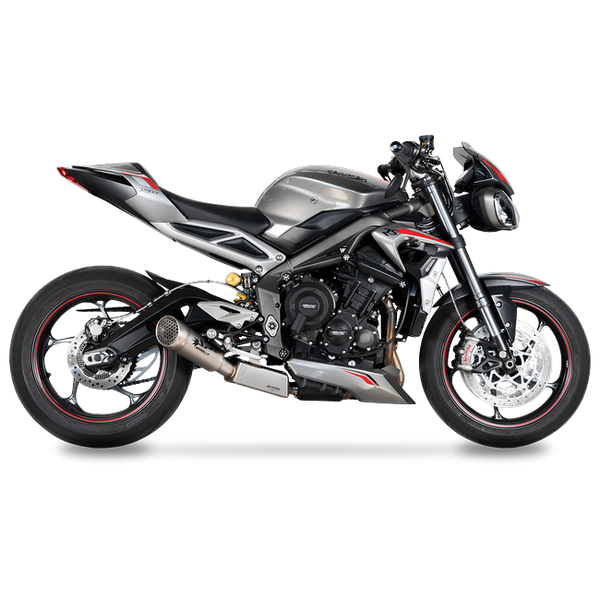 Spark Exhaust Grid-O half system Triumph Street Triple 765 R GTR0503TOM – view 2