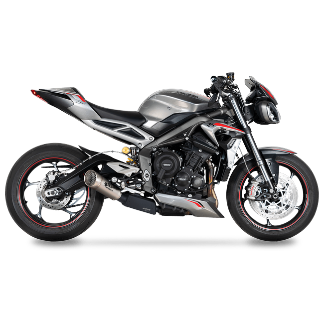 Spark Exhaust Grid-O half system Triumph Street Triple 765 R GTR0503BOM – view 4