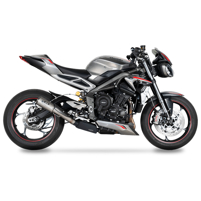 Spark Exhaust Moto GP half system Triumph Street Triple 765 R GTR0506TOM – view 6