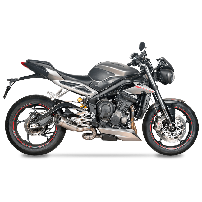 Spark Exhaust Grid-O half system Triumph Street Triple 765 R GTR0501T – view 6