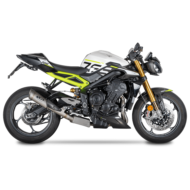 Spark Exhaust Grid-O full system Triumph Street Triple 765 R GTR8825TOM – view 3