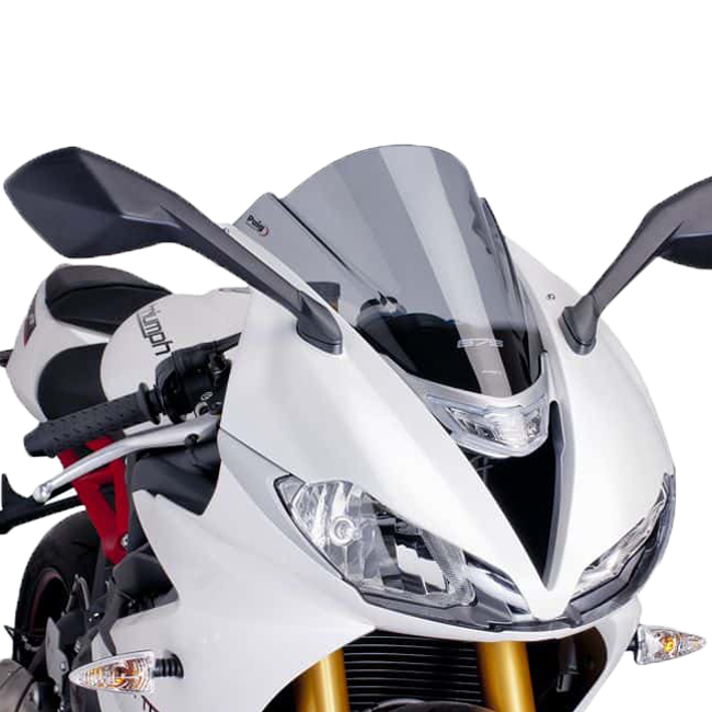 Puig Z-Racing windscreen part 6498 for Triumph Daytona 675/R 2013–2017