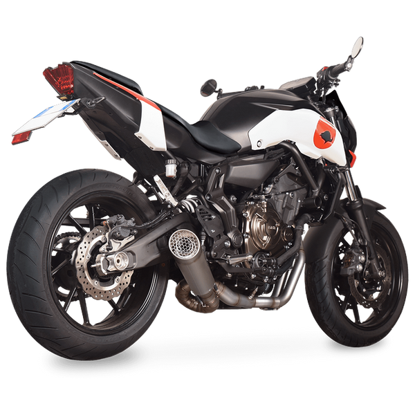 Spark Exhaust Grid-O racing full system TIG collector Yamaha MT-07 XSR700 GYA8876T