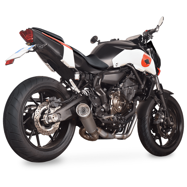 Spark Exhaust Grid-O racing full system TIG collector Yamaha MT-07 XSR700 GYA8876T