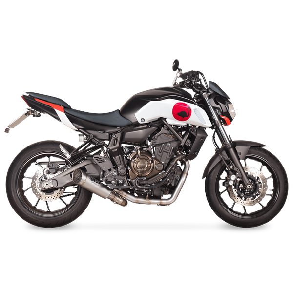 Spark Exhaust Grid-O racing full system TIG collector Yamaha MT-07 XSR700 GYA8876T