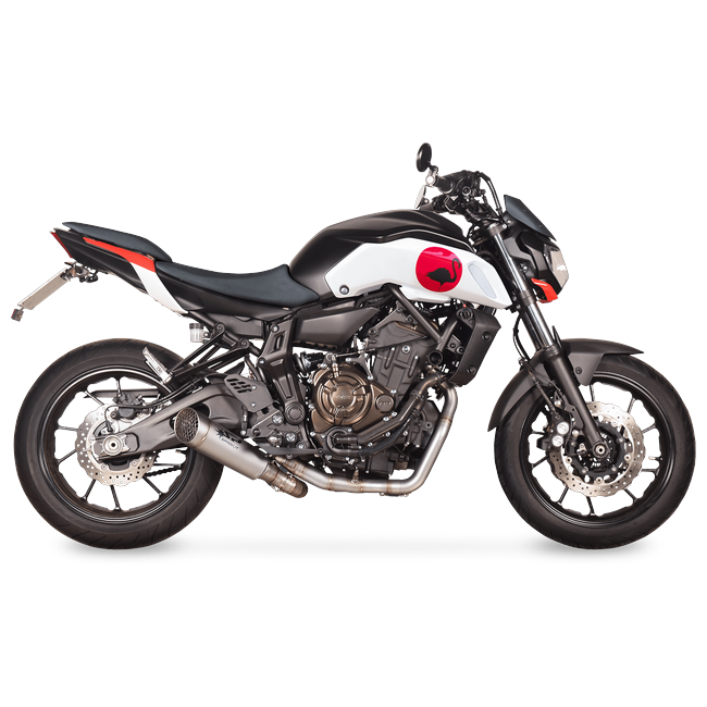 Spark Exhaust Grid-O racing full system TIG collector Yamaha MT-07 XSR700 GYA8876T