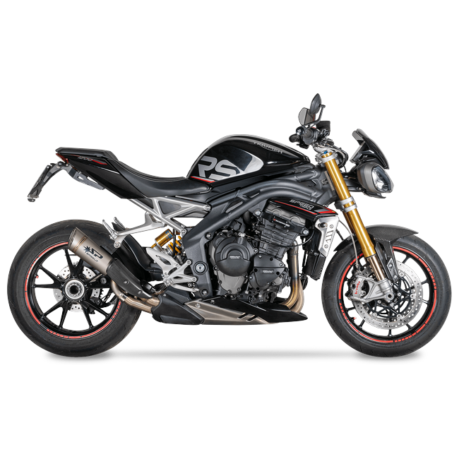 Spark Exhaust Grid-O slip-on Triumph SPEED TRIPLE 1200 RS GTR0105TOM – view 2