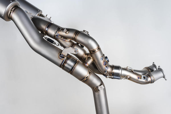 Spark Exhaust GDU8854T full titanium exhaust system on Ducati Panigale V4/S 2025-2026