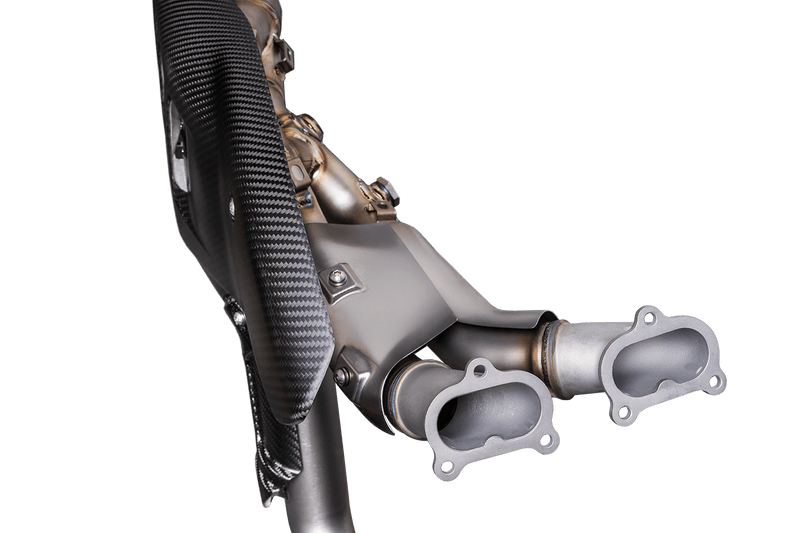 Spark Exhaust GDU8855T stainless steel full system on Ducati Panigale V4/S