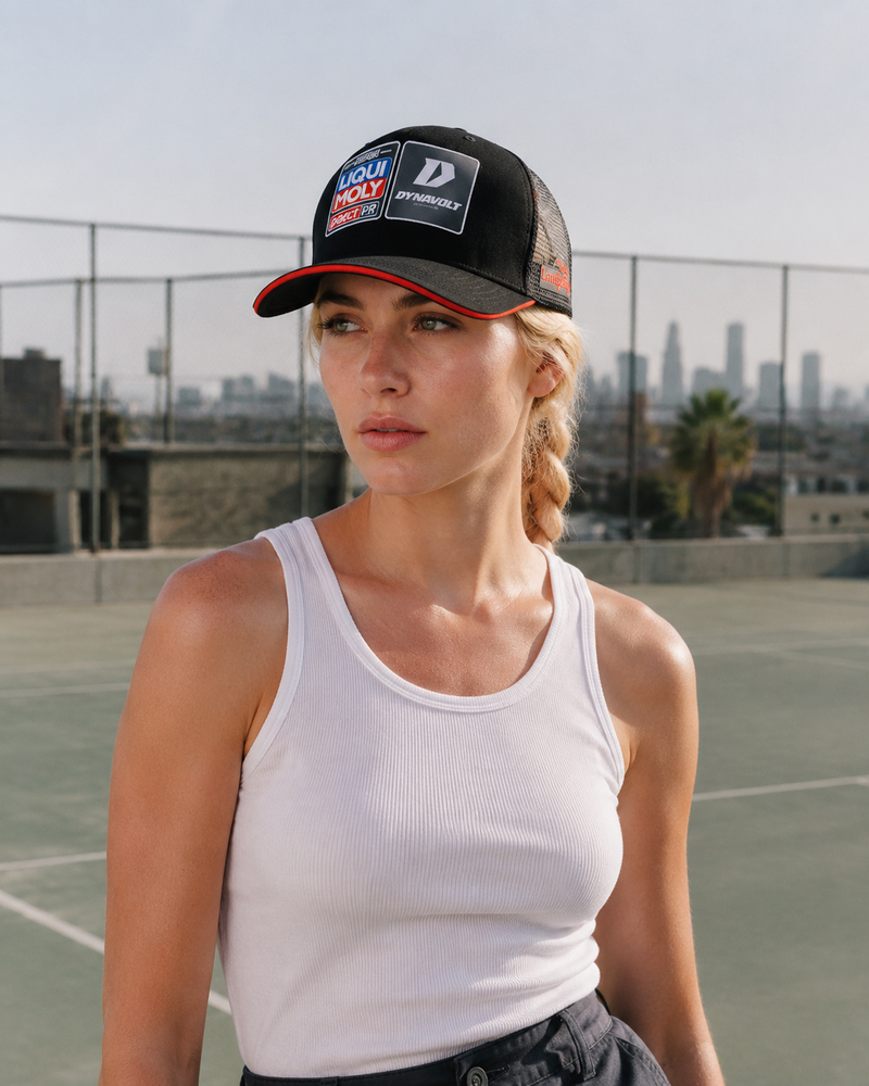 IXON Liqui Moly Dynavolt Intact GP Team Trucker Cap – worn