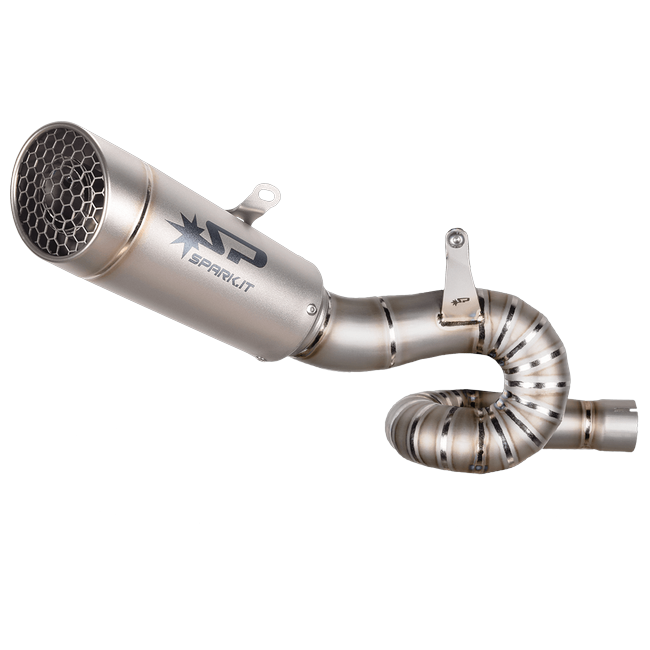 Spark Exhaust Grid-O half system Triumph Street Triple 765 R GTR0501T