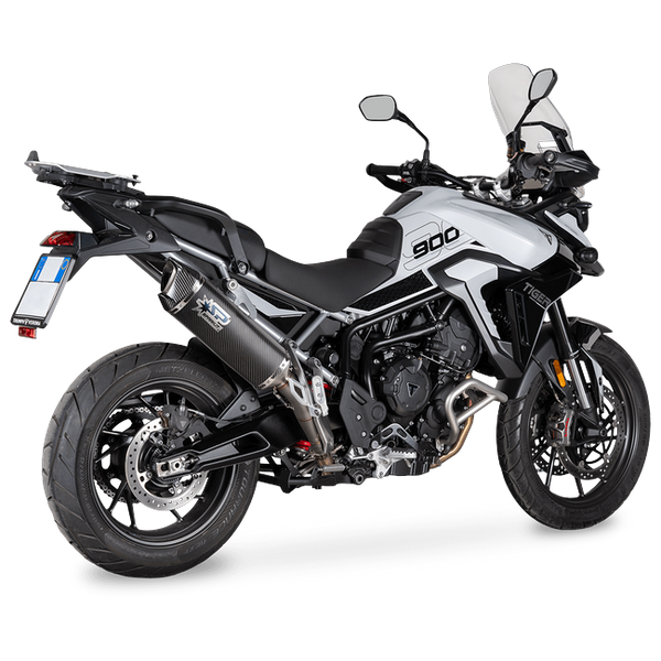 Spark Exhaust Force Evo slip-on full carbon Triumph Tiger 900 GT GTR0304COM