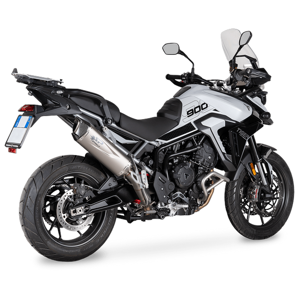 Spark Exhaust Force Evo slip-on titanium Triumph Tiger 900 GT GTR0304TOM