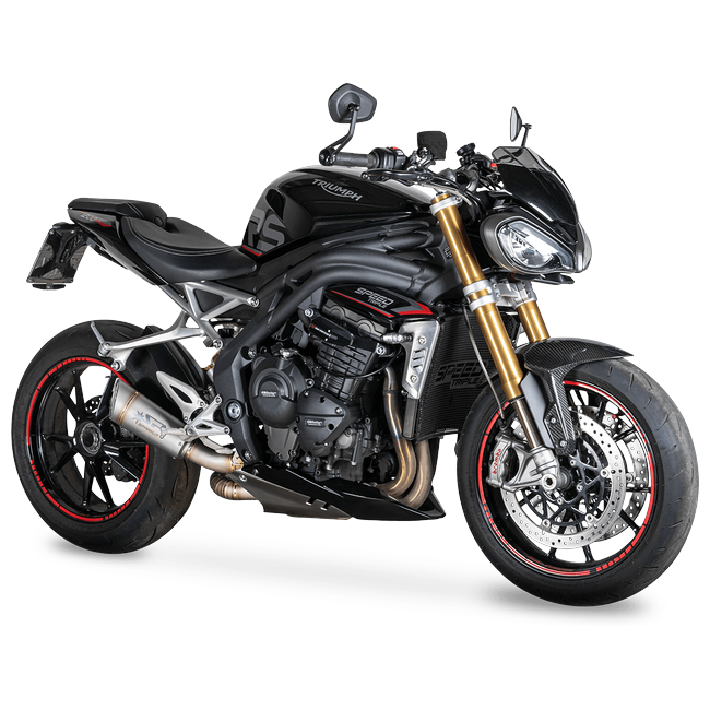Spark Exhaust Grid-O half system Triumph SPEED TRIPLE 1200 RS GTR0107T – view 5