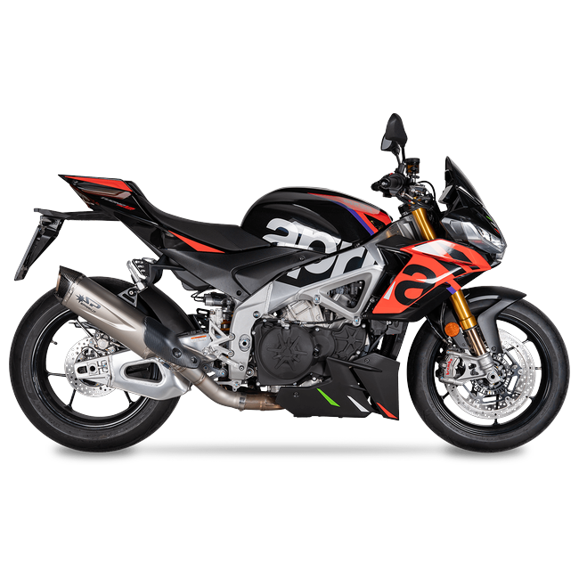 Spark Exhaust Force Evo Slip-On Titanium Aprilia RSV4 Tuono V4 GAP0407T