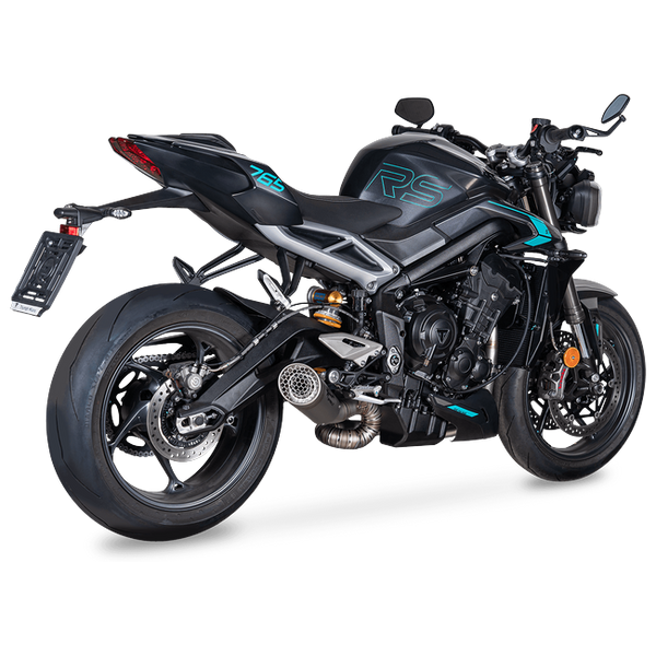 Spark Exhaust Grid-O half system Triumph Street Triple 765 R GTR0501T – view 3