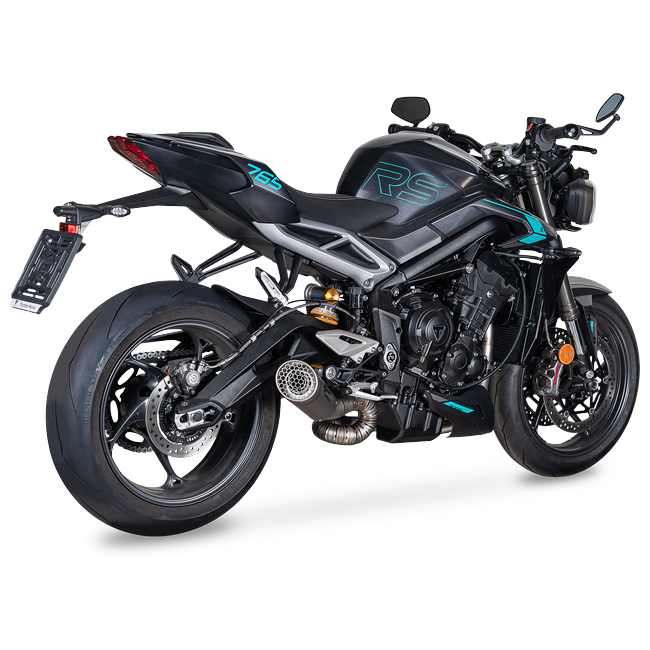 Spark Exhaust Grid-O half system Triumph Street Triple 765 R GTR0501T – view 3