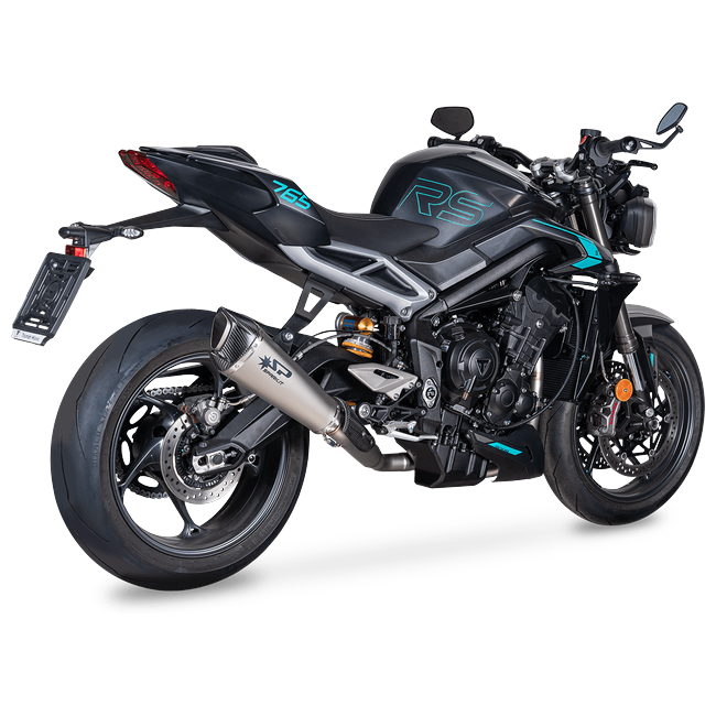 Spark Exhaust Konix Evo link pipe Triumph Street Triple 765 R GTR0509T – view 3