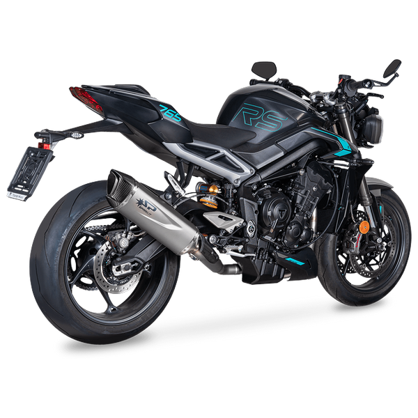 Spark Exhaust Force Evo link pipe Triumph Street Triple 765 R GTR0510T – view 5