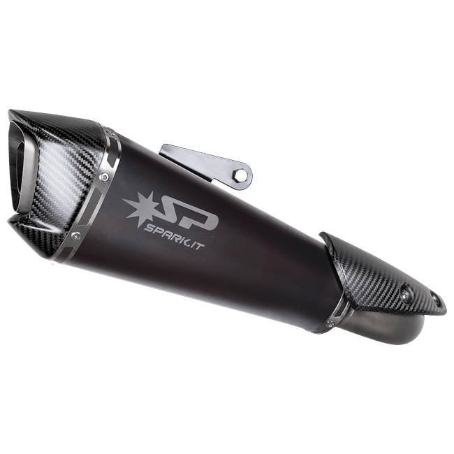 Spark Exhaust Konix Evo Slip-On Dark Stainless Euro 5+ KTM 990 Duke / R / RC R (2024-2026) GKT0121DOM