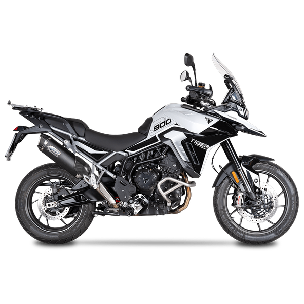 Spark Exhaust Force Evo slip-on full carbon Triumph Tiger 900 GT GTR0304COM