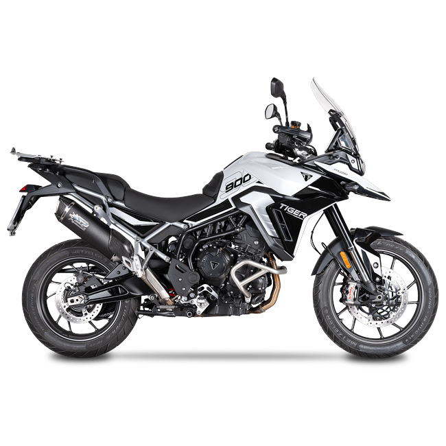 Spark Exhaust Force Evo slip-on full carbon Triumph Tiger 900 GT GTR0304COM