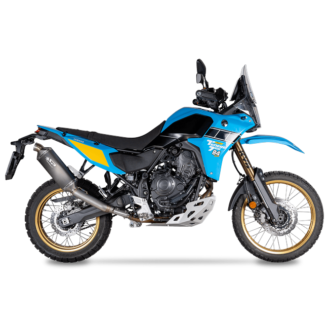 Spark Exhaust Dakar High-Mount Slip-On Dark Style Yamaha Ténéré 700 GYA1602DOM
