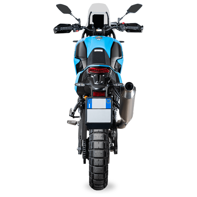 Spark Exhaust Dakar High-Mount Slip-On Titanium Yamaha Ténéré 700 GYA1602TOM