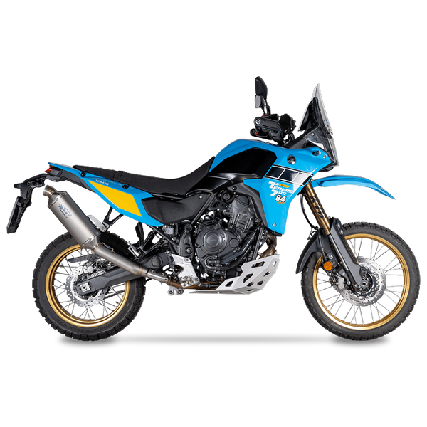 Spark Exhaust Dakar High-Mount Slip-On Titanium Yamaha Ténéré 700 GYA1602TOM