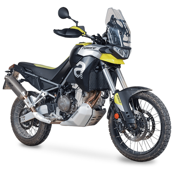 Spark Exhaust Dakar slip-on titanium Euro 5+ Aprilia Tuareg 660 GAP0501TOM