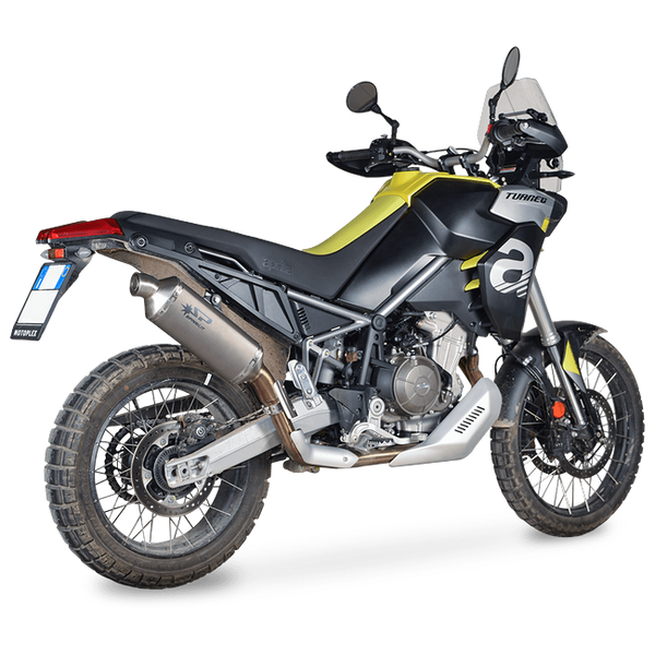 Spark Exhaust Dakar slip-on titanium Euro 5+ Aprilia Tuareg 660 GAP0501TOM