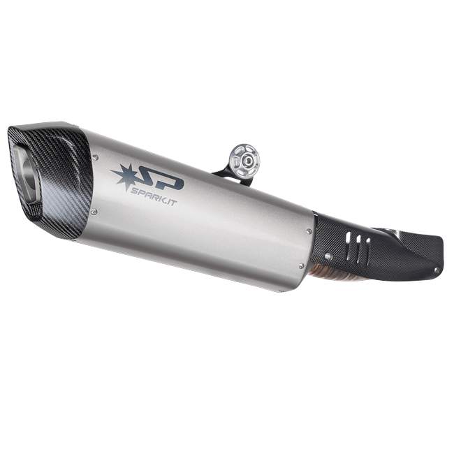 Spark Exhaust Fighter Evo slip-on BMW R1250RT GBM1101TOM