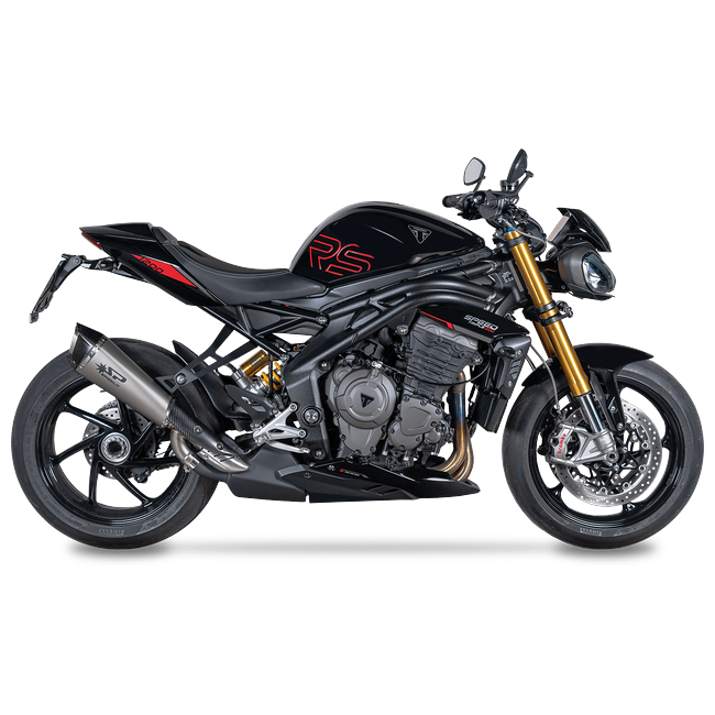 Spark Exhaust Konix Evo slip-on Triumph SPEED TRIPLE 1200 RS GTR0108TOM – view 2