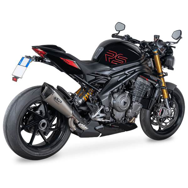 Spark Exhaust Konix Evo slip-on Triumph SPEED TRIPLE 1200 RS GTR0108TOM – view 3