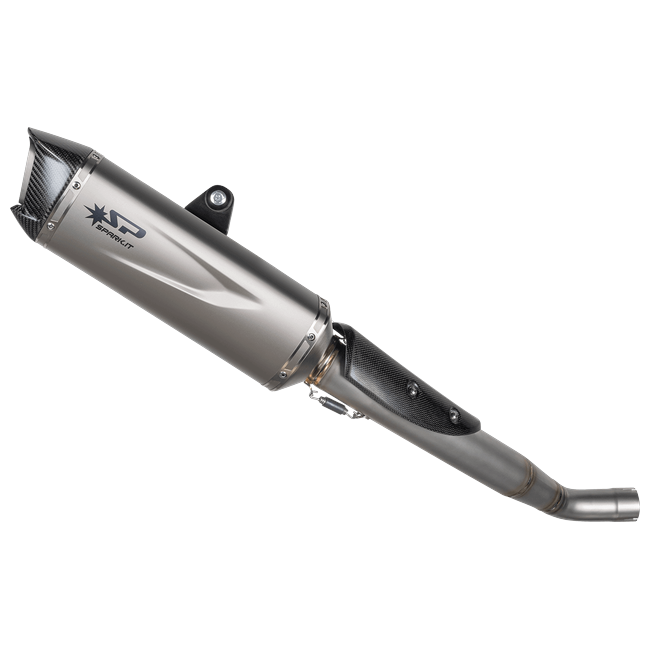 Spark Exhaust Force Evo half system Triumph Street Triple 765 R GTR0510T