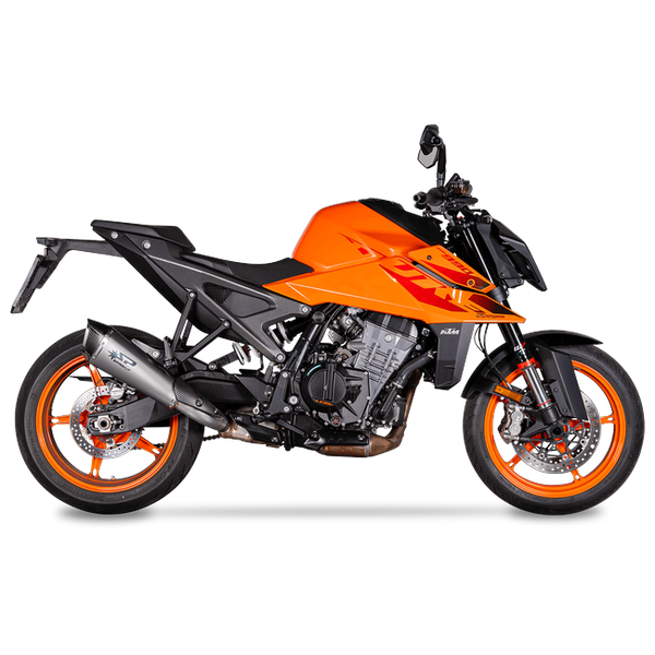 Spark Exhaust Konix Evo slip-on titanium KTM 990 Duke GKT0121TOM