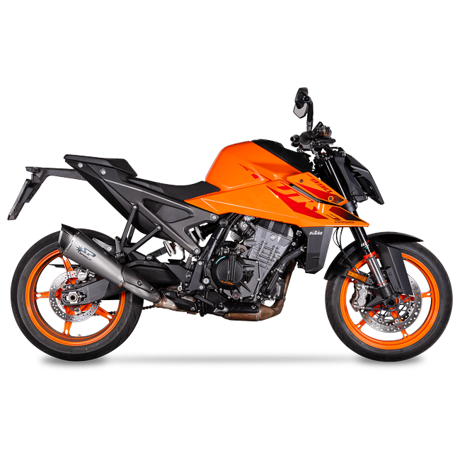 Spark Exhaust Konix Evo slip-on titanium KTM 990 Duke GKT0121TOM