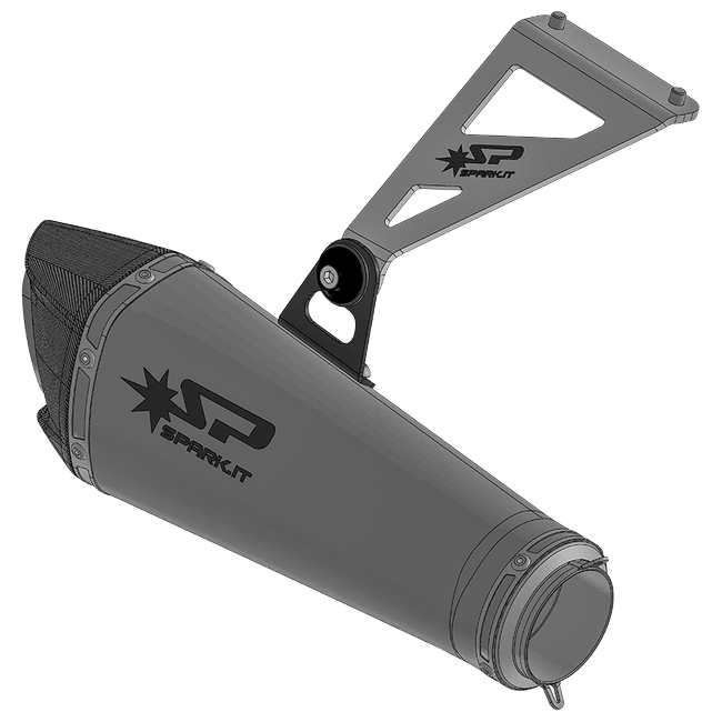 Spark Exhaust Konix Evo silencer BMW S1000RR GBM8821ST