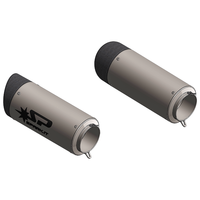 Spark Exhaust Dyno silencer Ducati V4 GDU8847ST