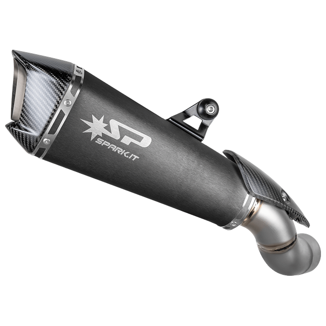 Spark Exhaust Konix Evo slip-on Kawasaki Z900 GKA0905DOM – view 3