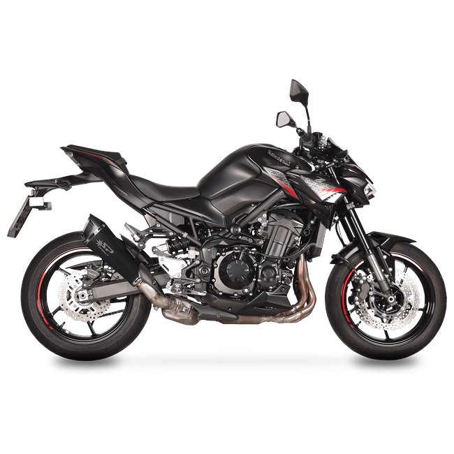 Spark Exhaust Konix Evo slip-on Kawasaki Z900 GKA0905DOM – view 4
