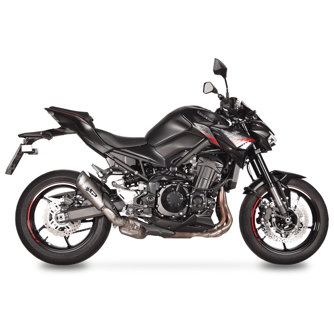 Spark Exhaust Grid-O slip-on Kawasaki Z900 GKA0906TOM – view 2